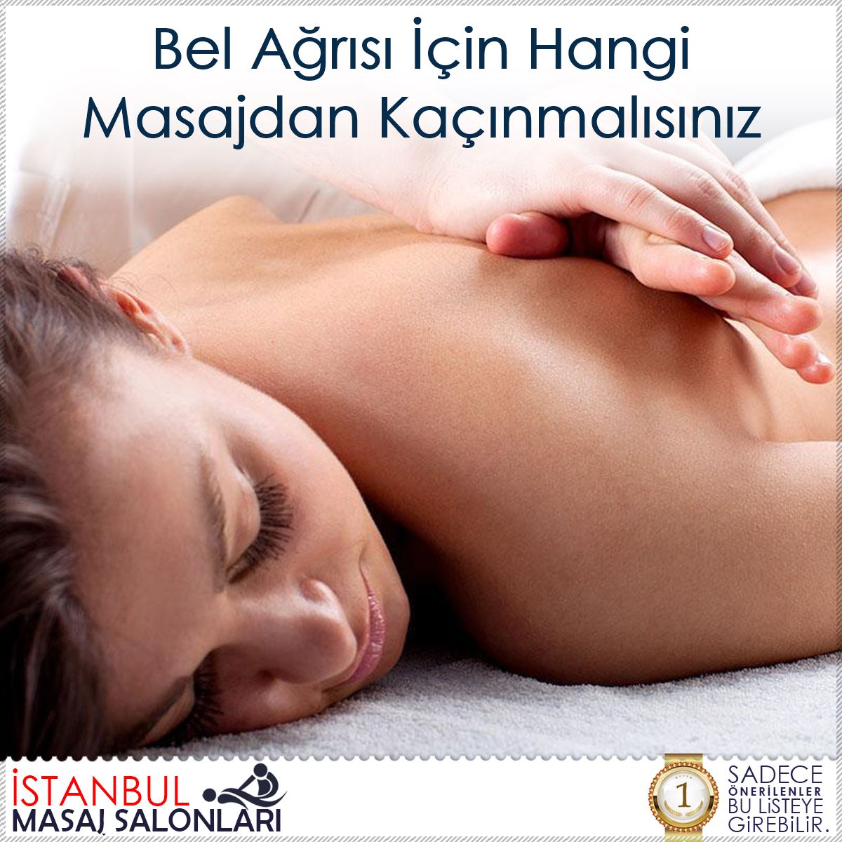 Bel Ağrısı İçin Hangi Masajdan Kaçınmalısınız : Kapak Görseli