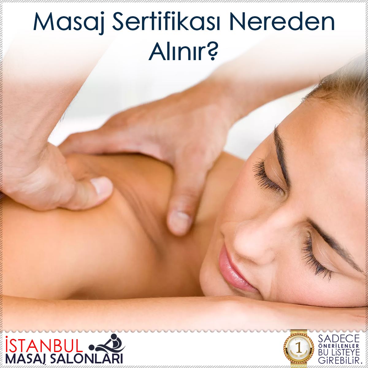 Masaj Sertifikası Nereden Alınır? : Kapak Görseli