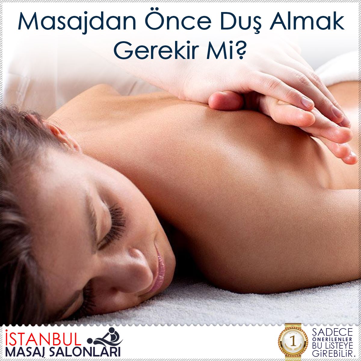 Masajdan Önce Duş Almak Gerekir Mi? : Kapak Görseli