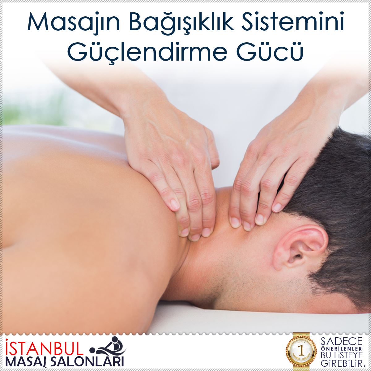 Masajın Bağışıklık Sistemini Güçlendirme Gücü : Kapak Görseli