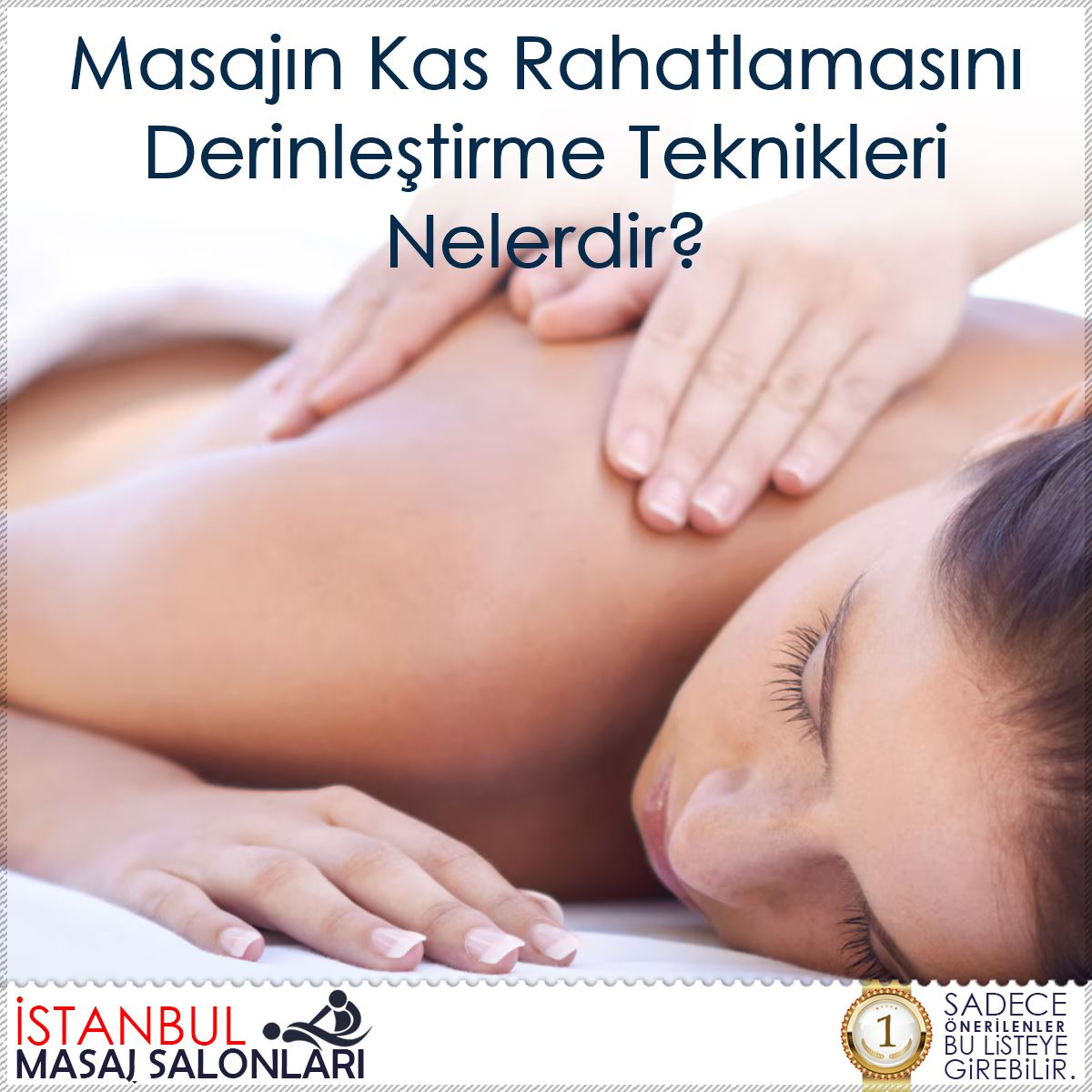 Masajın Kas Rahatlamasını Derinleştirme Teknikleri Nelerdir? : Kapak Görseli