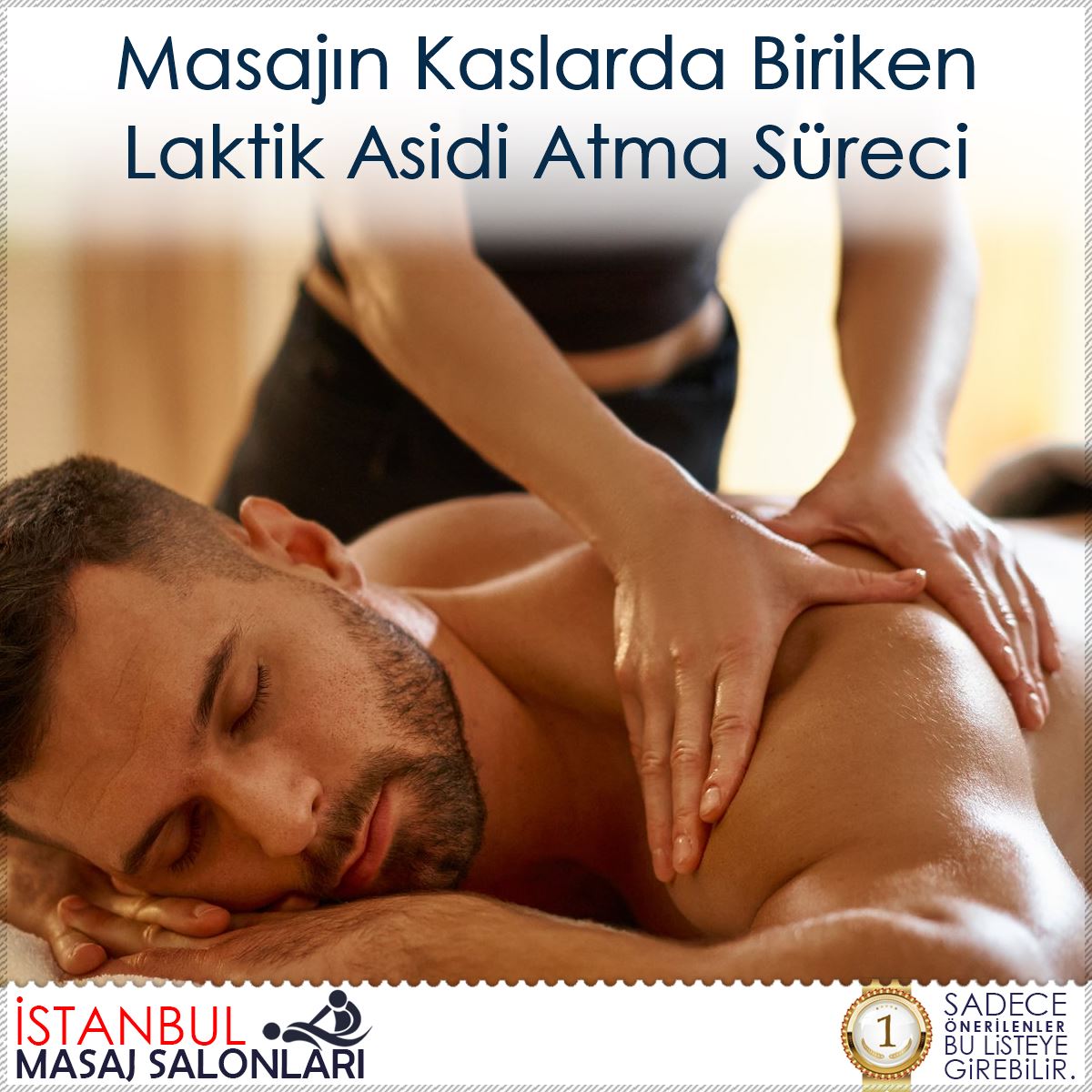 Masajın Kaslarda Biriken Laktik Asidi Atma Süreci : Kapak Görseli