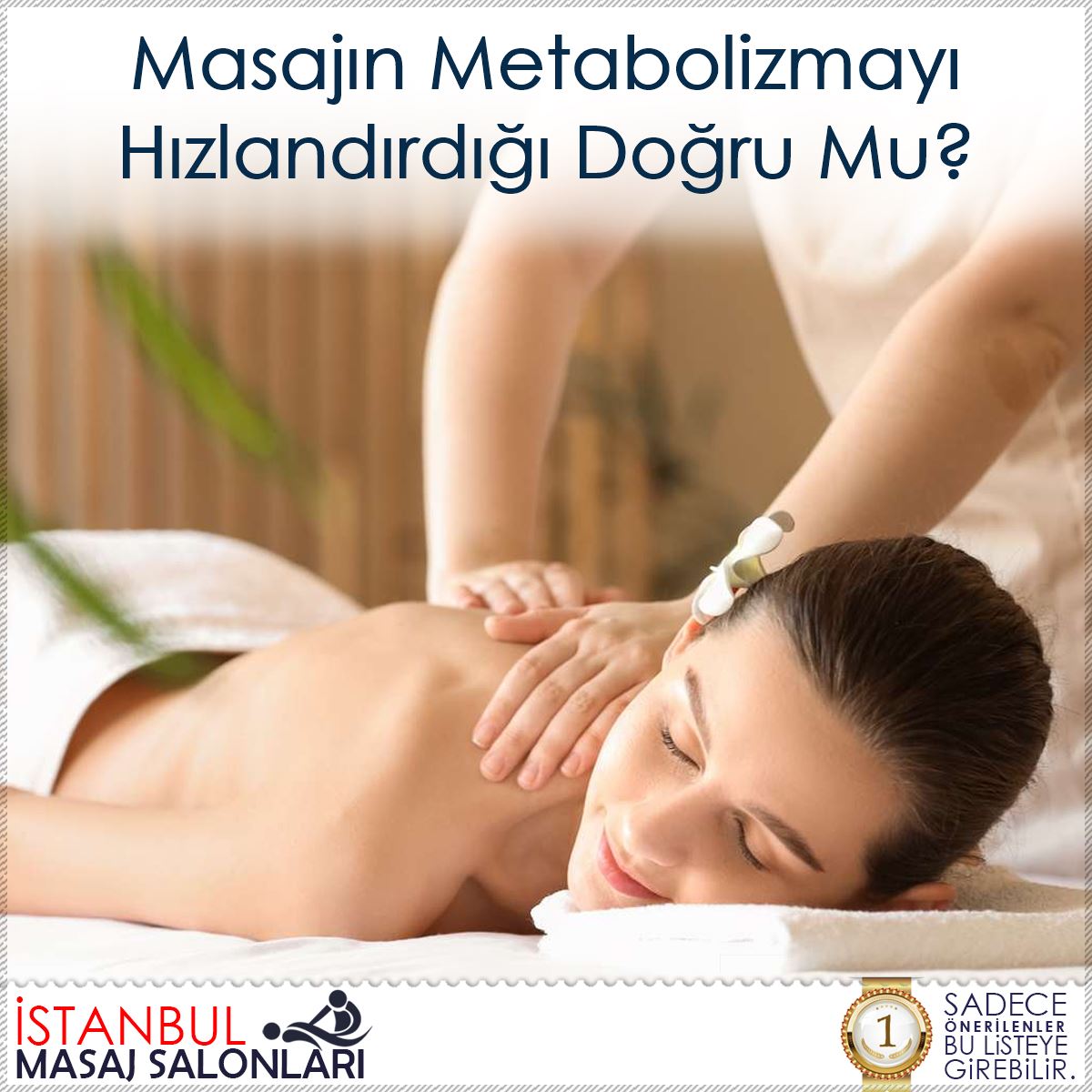 Masajın Metabolizmayı Hızlandırdığı Doğru Mu? : Kapak Görseli