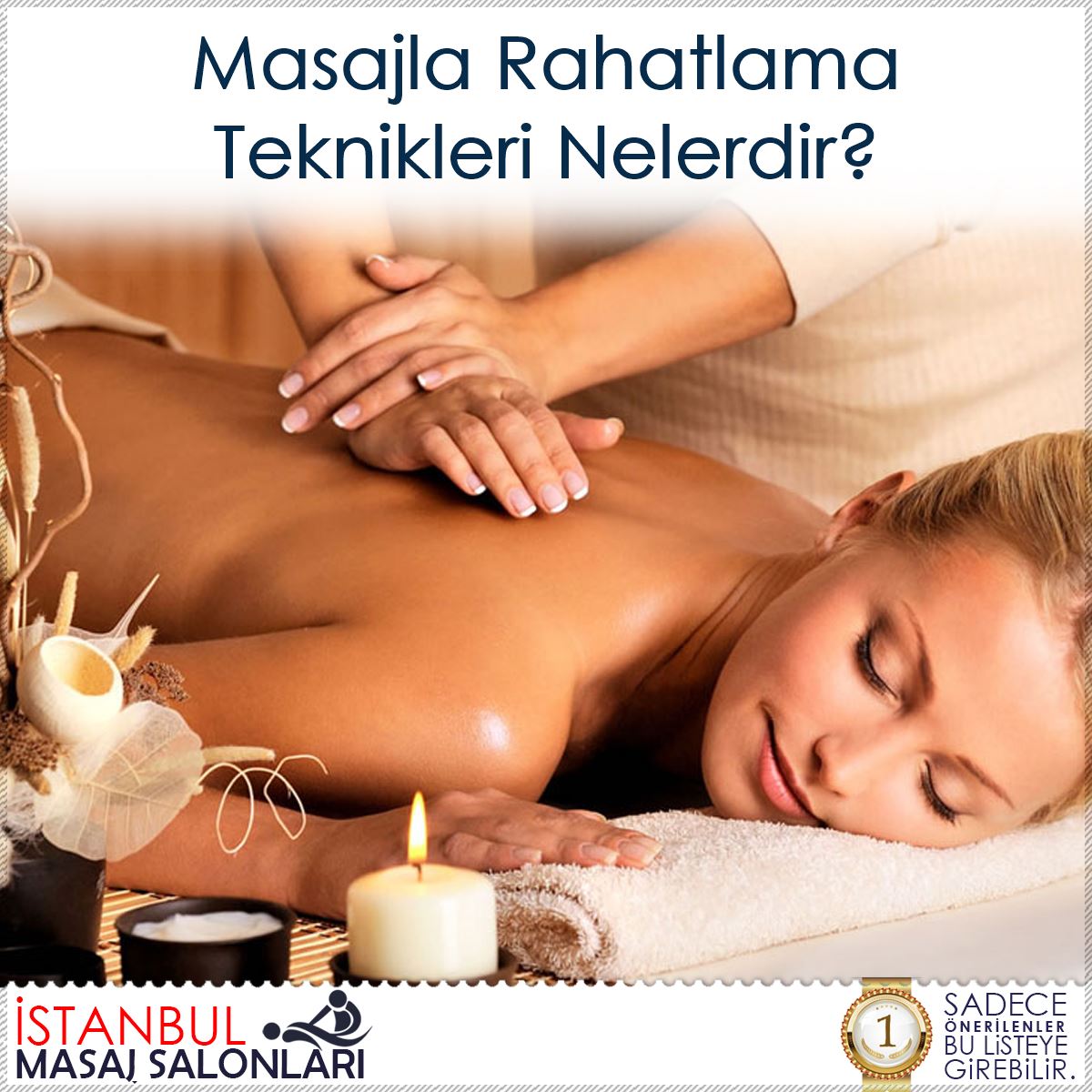 Masajla Rahatlama Teknikleri Nelerdir? : Kapak Görseli