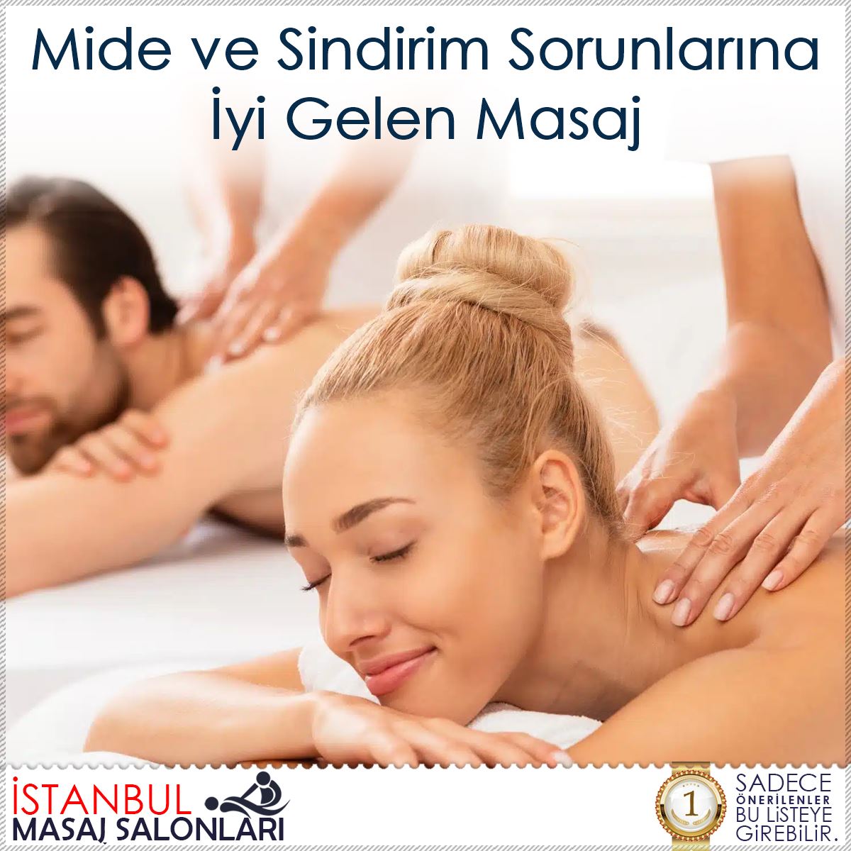 Mide ve Sindirim Sorunlarına İyi Gelen Masaj : Kapak Görseli